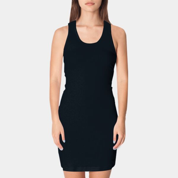 3335 2x1 Rib Racerback Dress Thumbnail