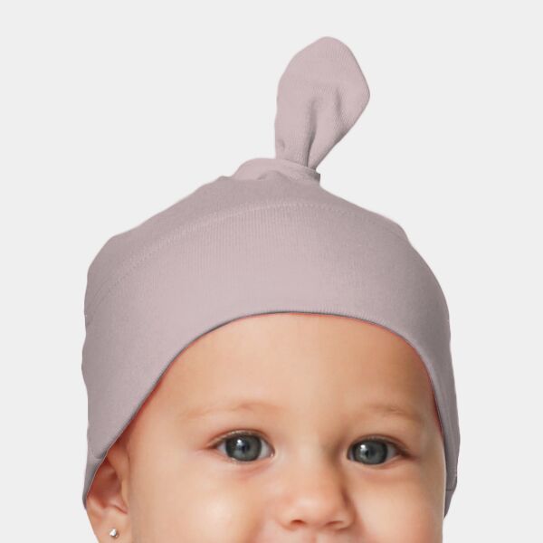 4009ORG Organic Infant Baby Rib Hat Thumbnail