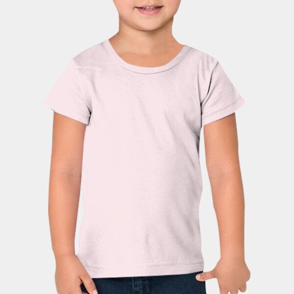 4121 Toddler Baby Rib Cap Sleeve T-Shirt Thumbnail
