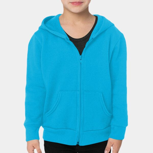 F197 Toddler Flex Fleece Zip Hoody Thumbnail