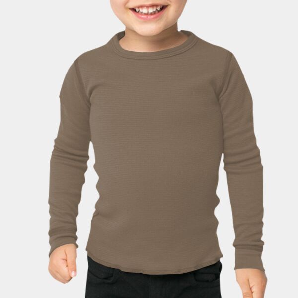 T107 Toddler Baby Thermal L/S T-Shirt Thumbnail