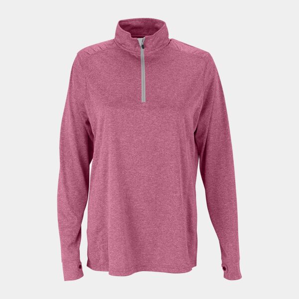 Women?s Vansport? M�lange 1/4-Zip Tech Pullover Thumbnail