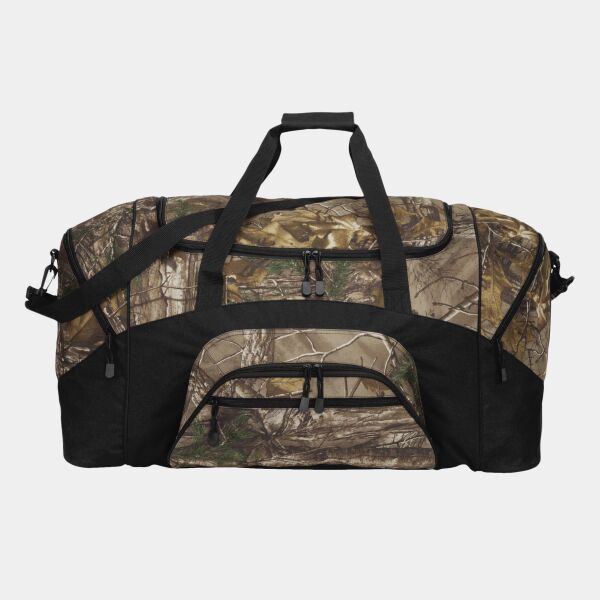 Camouflage Colorblock Sport Duffel Thumbnail