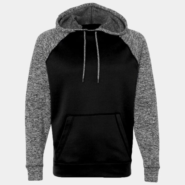 Men's Colorblocked Cosmic Fleece Hooded Sweatshirt Thumbnail