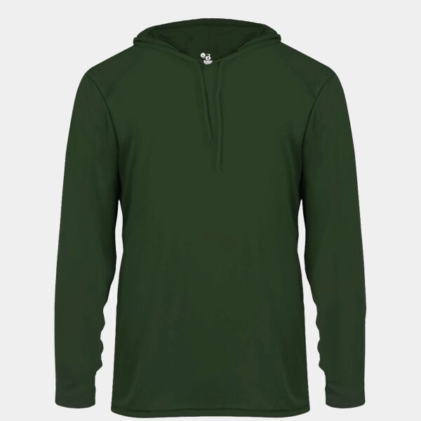 Unisex B-Core Hooded Long Sleeve T-Shirt Thumbnail