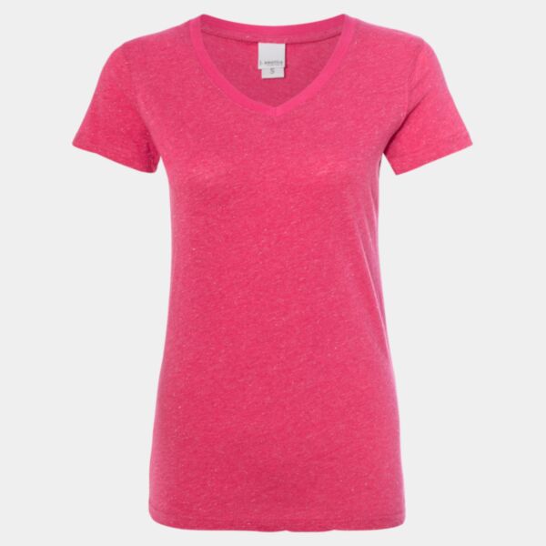 Women’s Glitter V-Neck T-Shirt Thumbnail