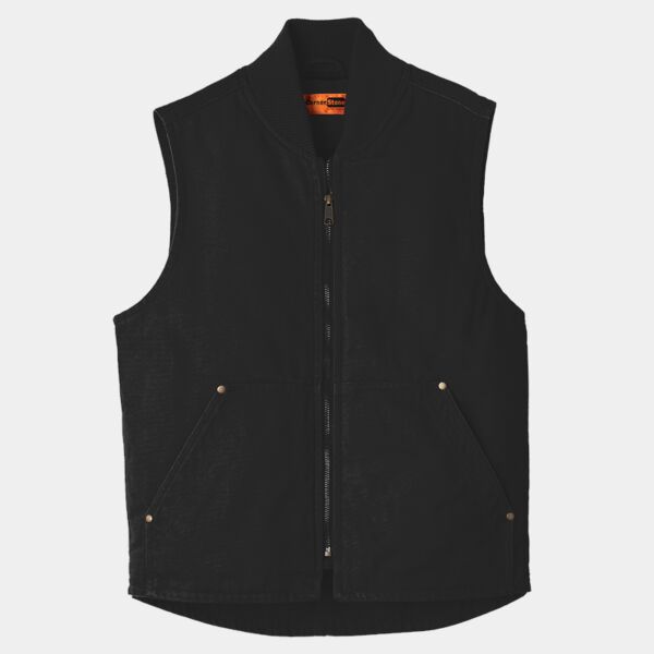 Washed Duck Cloth Vest Thumbnail