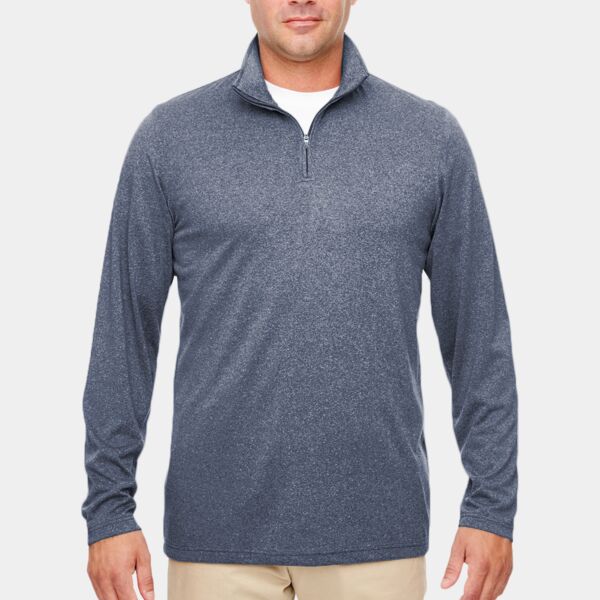 Men's Cool & Dry Heathered Performance Quarter-Zip Thumbnail