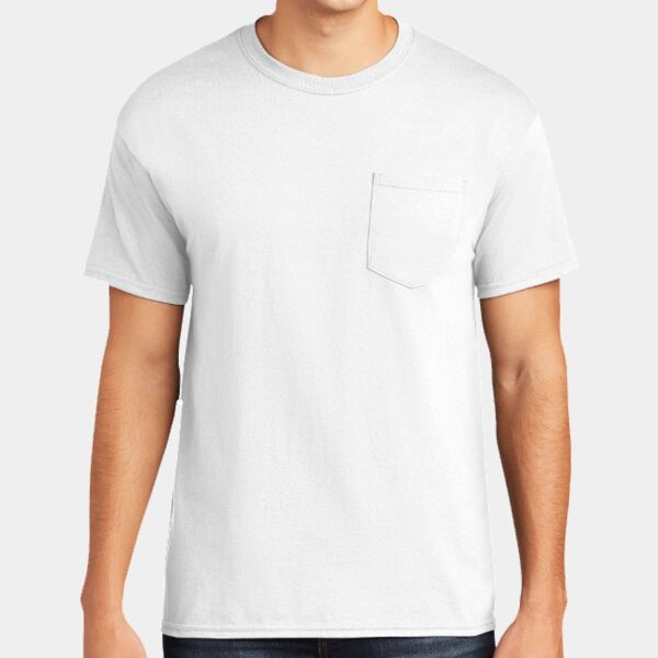 Unisex Heavy Cotton Pocket T-Shirt Thumbnail
