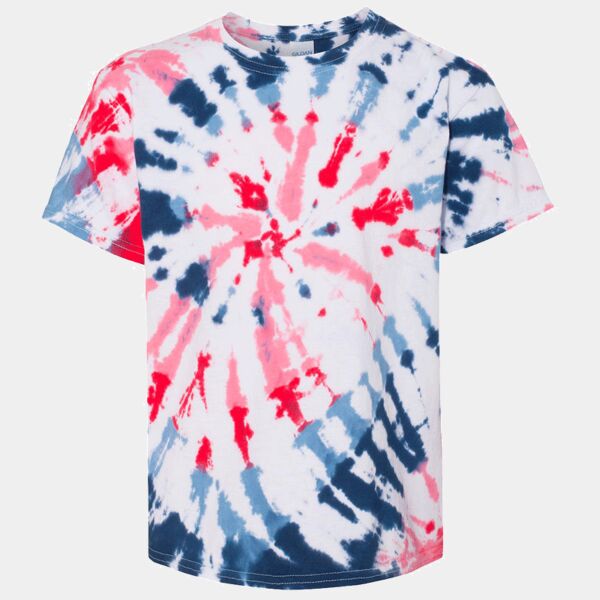 Youth Summer Camp Tie-Dyed T-Shirt Thumbnail