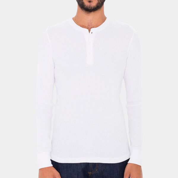 WT457 Classic Thermal L/S Henley Thumbnail