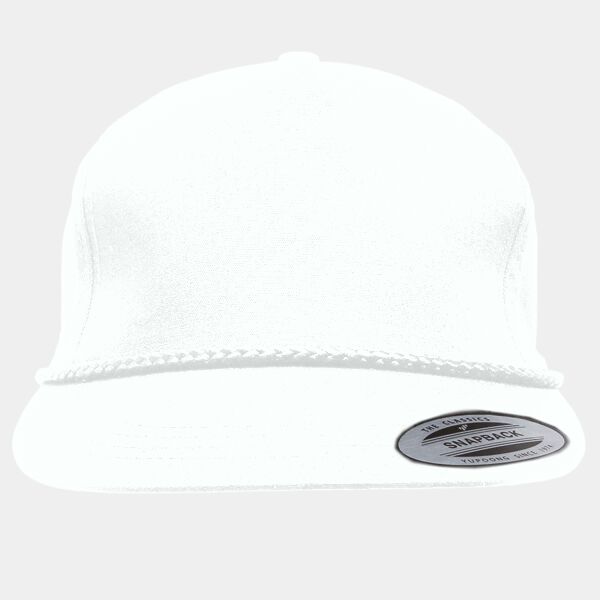 Poplin Golf Snapback Cap Thumbnail