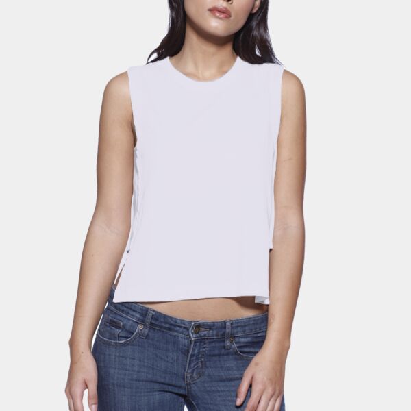 Ladies' CVC Side Tank Thumbnail