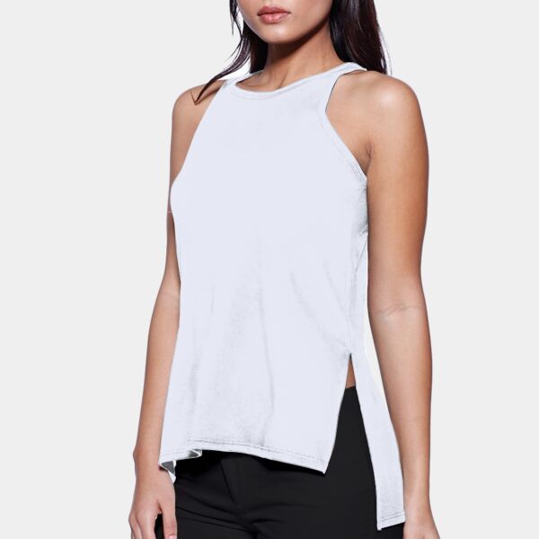 Ladies' CVC Side Slit Tank Thumbnail