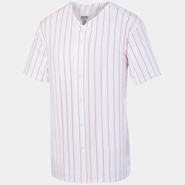 Youth Pin Stripe Baseball Jersey Thumbnail