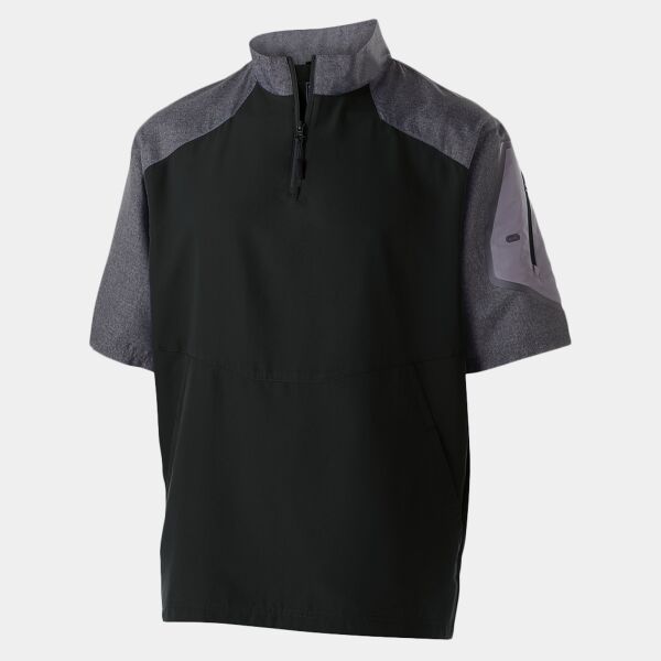 Unisex Ultra-Lightweight Aero-Tec™ Raider Short-Sleeve Warm-Up Pullover Thumbnail