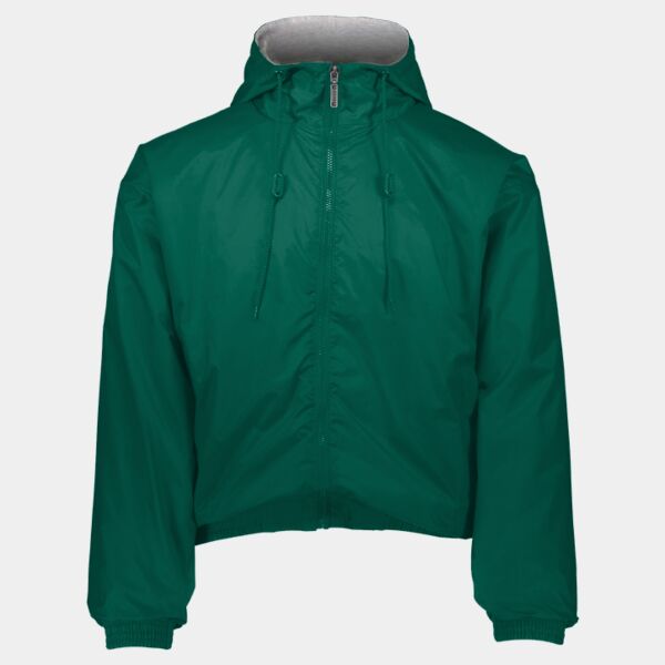 Youth Hooded Taffeta Jacket Thumbnail