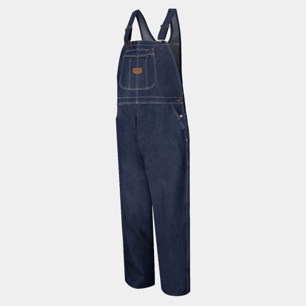 Men's Extended Sizes Denim Bib Overall Thumbnail
