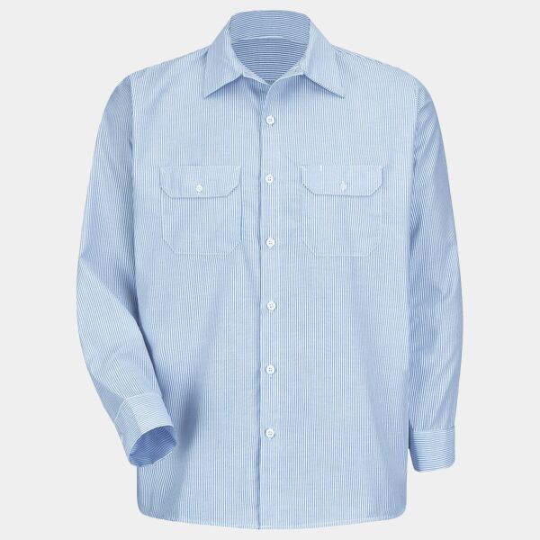 Deluxe Long Sleeve Uniform Shirt - Tall Sizes Thumbnail