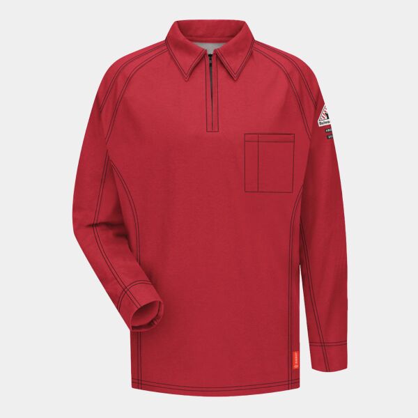 Long Sleeve Polo - Tall Sizes Thumbnail