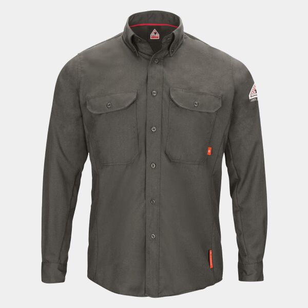 Men's iQ Series® Long Sleeve Comfort Woven Lightweight Shirt Thumbnail