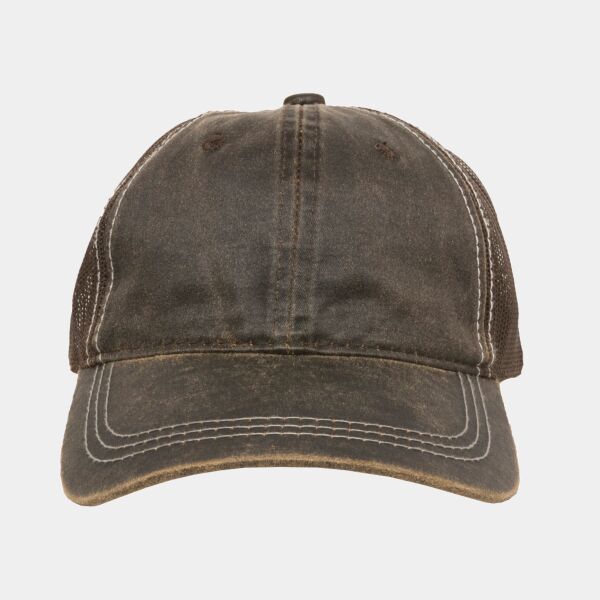 Weathered Cotton Mesh Back Cap Thumbnail