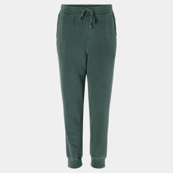 Unisex Pigment-Dyed Fleece Sweatpants Thumbnail
