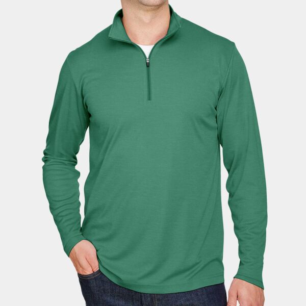 Men's Zone Sonic Heather Performance Quarter-Zip Thumbnail