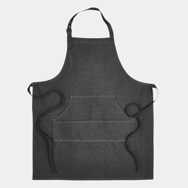Unisex Jeans Stitch Denim Bib Apron Thumbnail