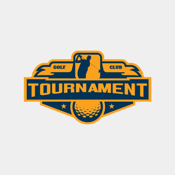 Tournament Golf Club logo template Thumbnail