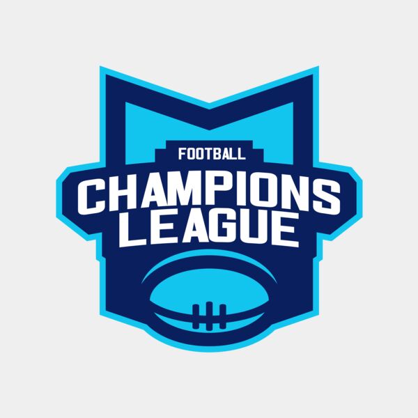 Champions League Football logo template 03 Thumbnail