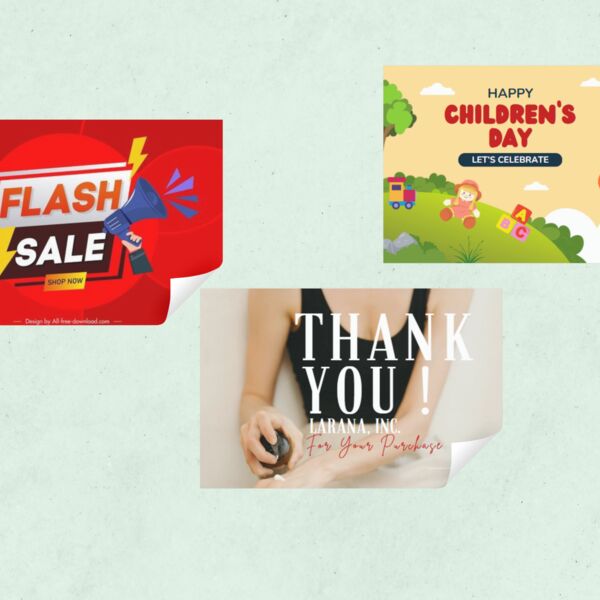 Rectangle Stickers Thumbnail