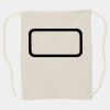 Canvas Drawstring Backpack Thumbnail