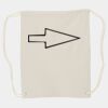 Canvas Drawstring Backpack Thumbnail