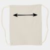 Canvas Drawstring Backpack Thumbnail