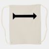 Canvas Drawstring Backpack Thumbnail