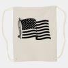 Canvas Drawstring Backpack Thumbnail