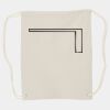 Canvas Drawstring Backpack Thumbnail