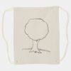 Canvas Drawstring Backpack Thumbnail