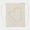 Canvas Drawstring Backpack Thumbnail