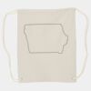 Canvas Drawstring Backpack Thumbnail