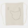 Canvas Drawstring Backpack Thumbnail