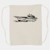 Canvas Drawstring Backpack Thumbnail