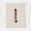 Canvas Drawstring Backpack Thumbnail