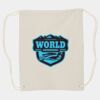 Canvas Drawstring Backpack Thumbnail