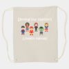 Canvas Drawstring Backpack Thumbnail