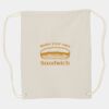 Canvas Drawstring Backpack Thumbnail