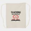Canvas Drawstring Backpack Thumbnail