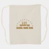 Canvas Drawstring Backpack Thumbnail