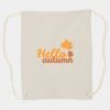 Canvas Drawstring Backpack Thumbnail
